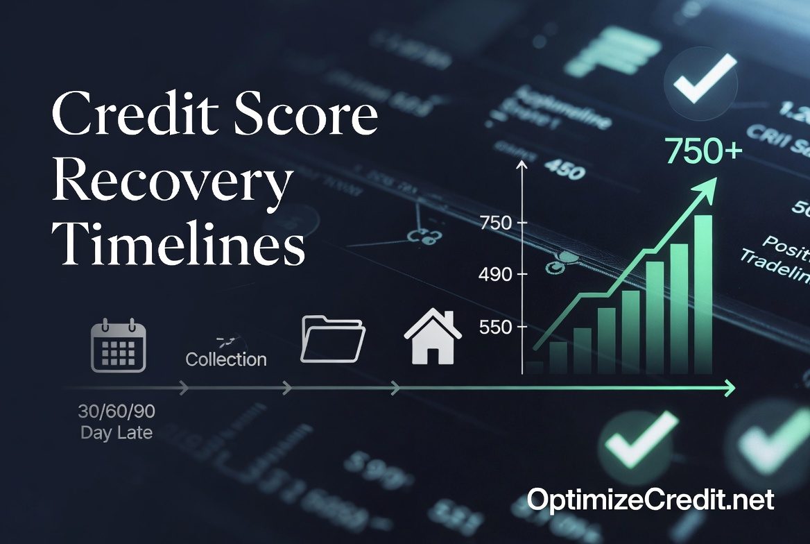 Chronological roadmap for FICO score recovery, 3D render - Free Credit Stock Photo