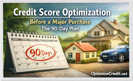 Quarterly credit score optimization strategy, 3D render - Free Credit Stock Photo