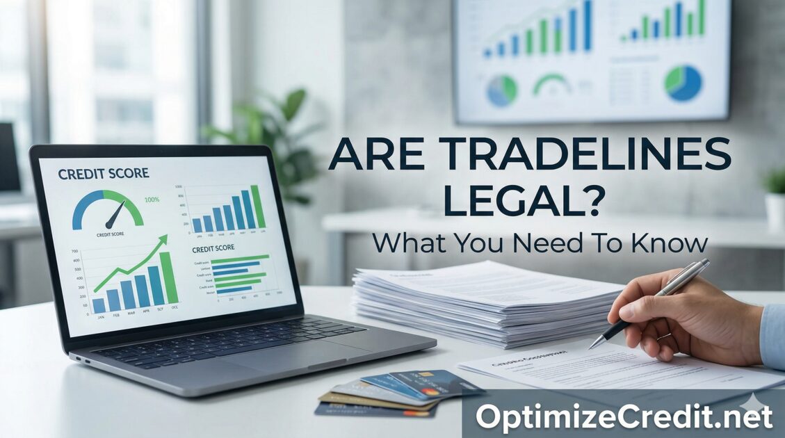 Diagram showing the legal distinction between authorized user tradelines and credit fraud