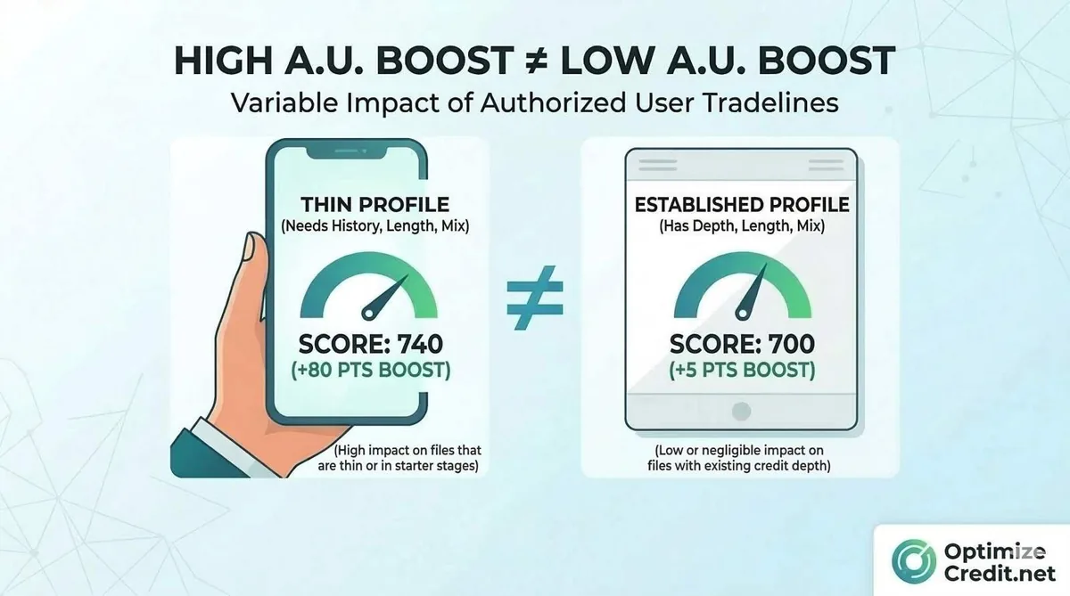 Why Do Authorized User Tradelines Help Some Credit Files More Than Others?