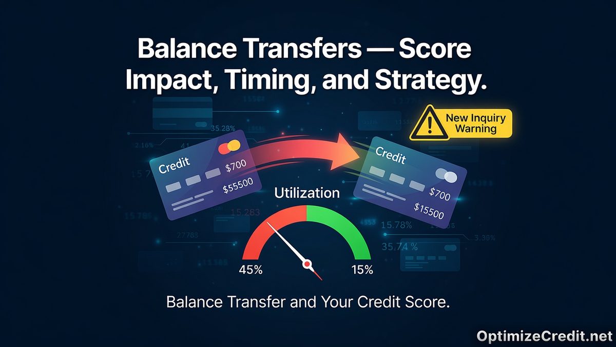 Balance Transfers — When They Help Your Score and When They Backfire