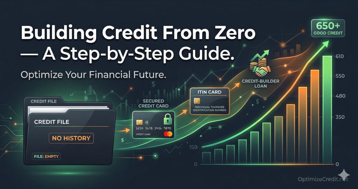 Building Credit From Zero — The New-to-Credit Roadmap