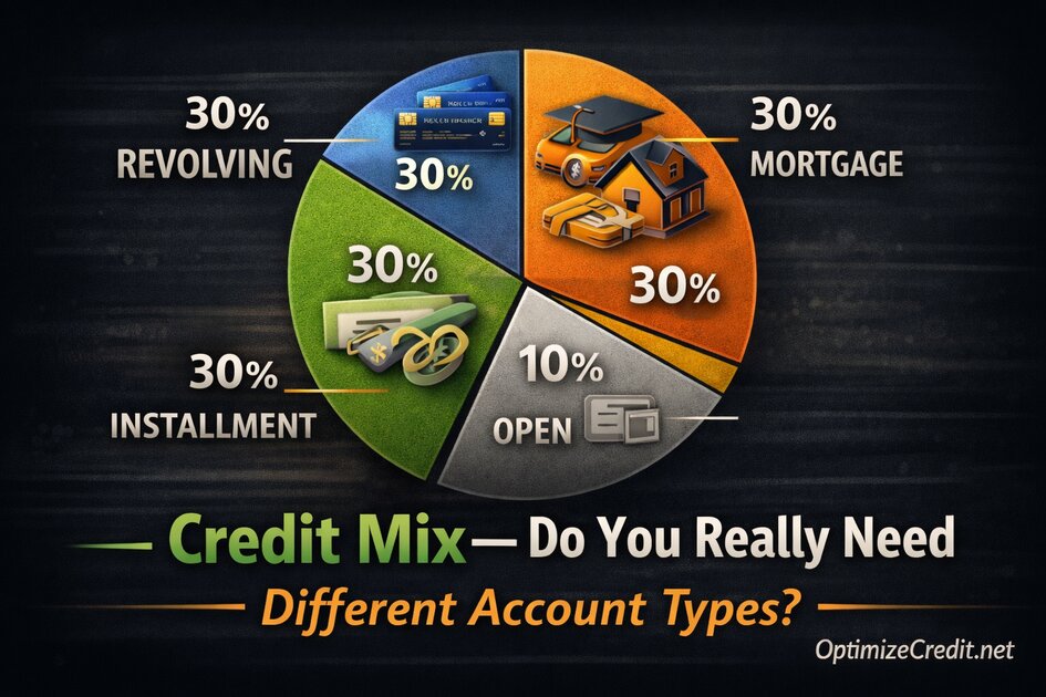 Credit Mix Explained — Do You Really Need Different Types of Accounts?