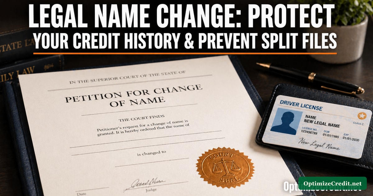 Identity Synchronization: editorial photo of a new Social Security card next to a court-certified name change decree